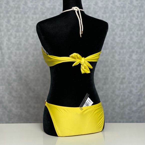 Vix Cozumel bandeau and full bottom 2 piece bikini set. NWT. Cozumel yellow - Picture 3 of 9